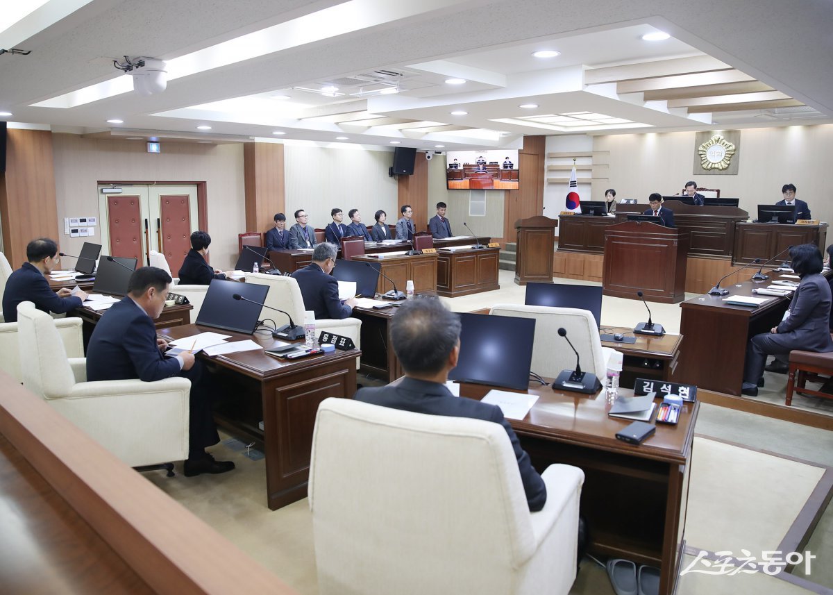 영양군의회 301회 임시회. 사진제공 l 영양군