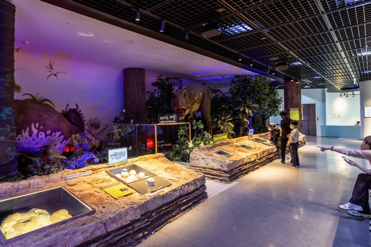 국립어린이과학관 2층 관찰놀이터에 위치한 다이노터널          사진제공｜국립어린이과학관