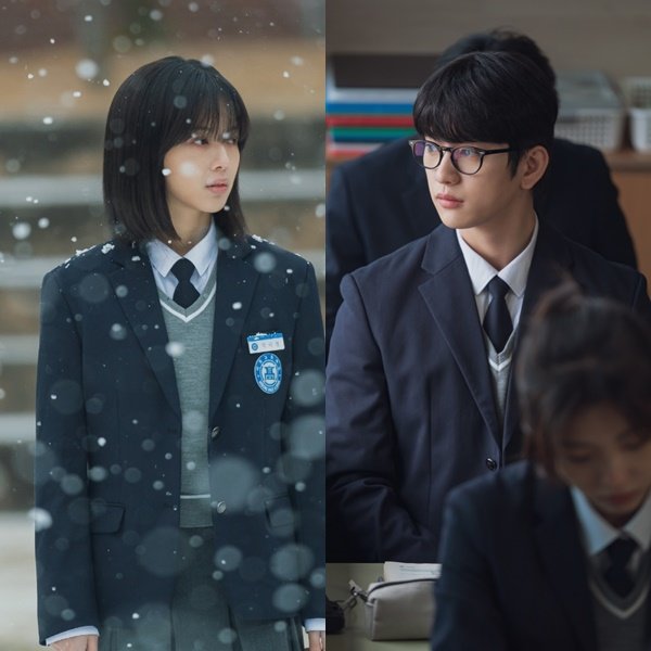 배우 노정의와 박진영(왼쪽부터)이 주연한 채널A 새 토일드라마 ‘마녀’가 화제몰이를 시작했다. 사진제공|채널A