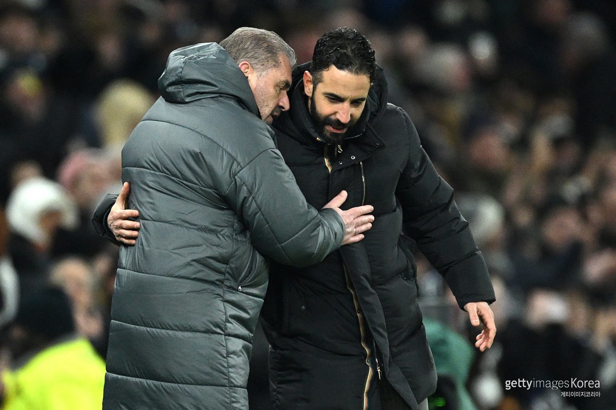 엔제 포스테코글루-루벤 아모림 감독. 사진=게티이미지코리아