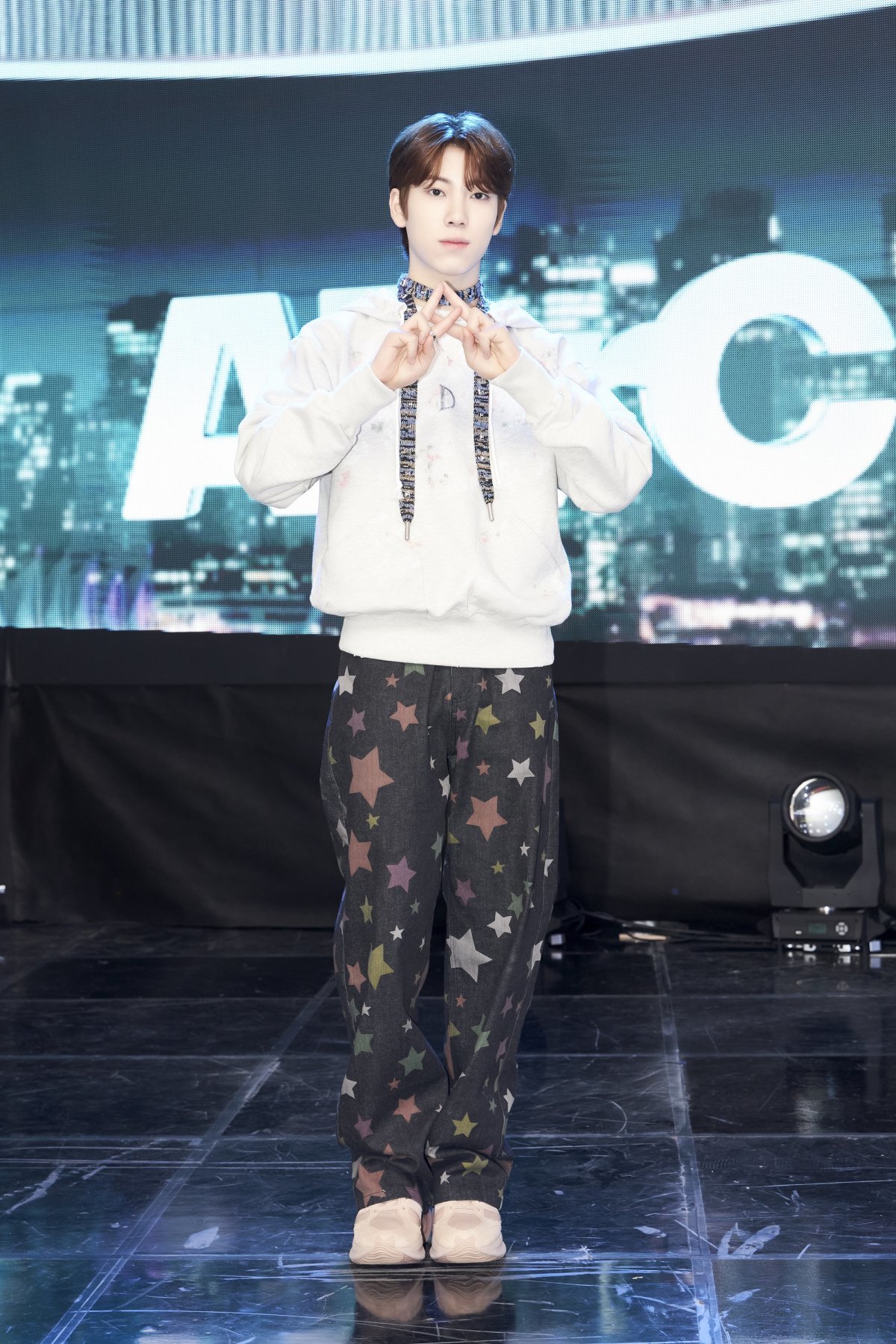 그룹 아크의 새 멤버 앤디. 사진제공|미스틱 스토리