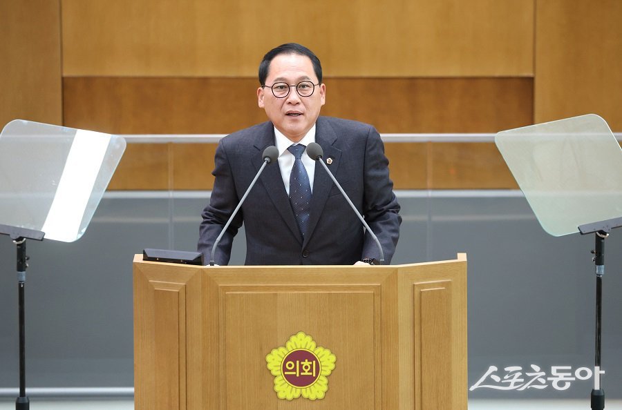 안광률 의원(더불어민주당, 시흥1)은 지난 20일, 제382회 임시회 제3차 본회의에서 5분 자유발언을 통해 경기도교육청의 책임 있는 대응을 촉구했다. 사진제공｜안광률 의원