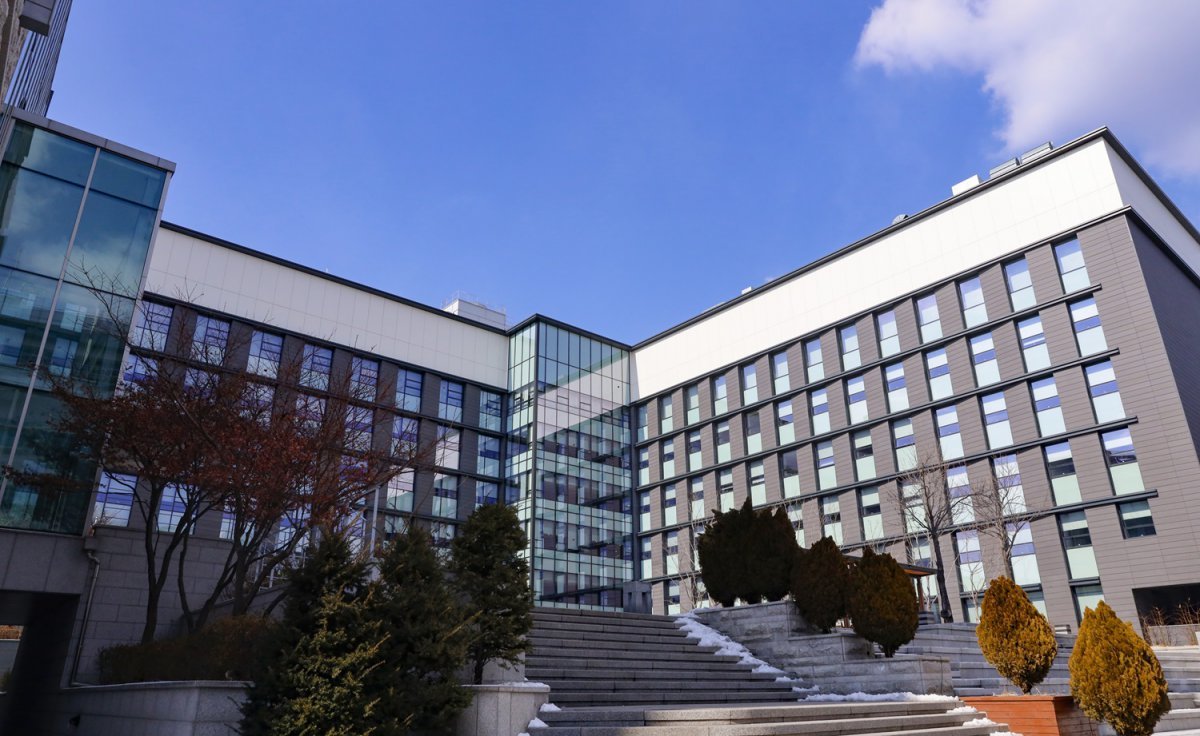 국내 최초 민간 주도 전주기 백신개발 플랫폼인 백신혁신센터가 들어설 고려대학교 메디사이언스파크 정몽구관   사진제공｜고려대의료원