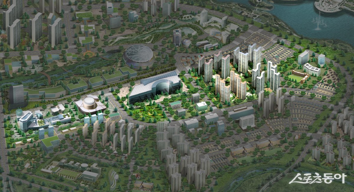 고양방송영상밸리 조감도. 사진제공ㅣ고양시