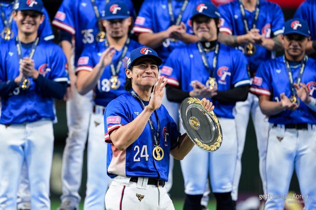 프리미어12에서 우승한 대만. 사진=게티이미지코리아