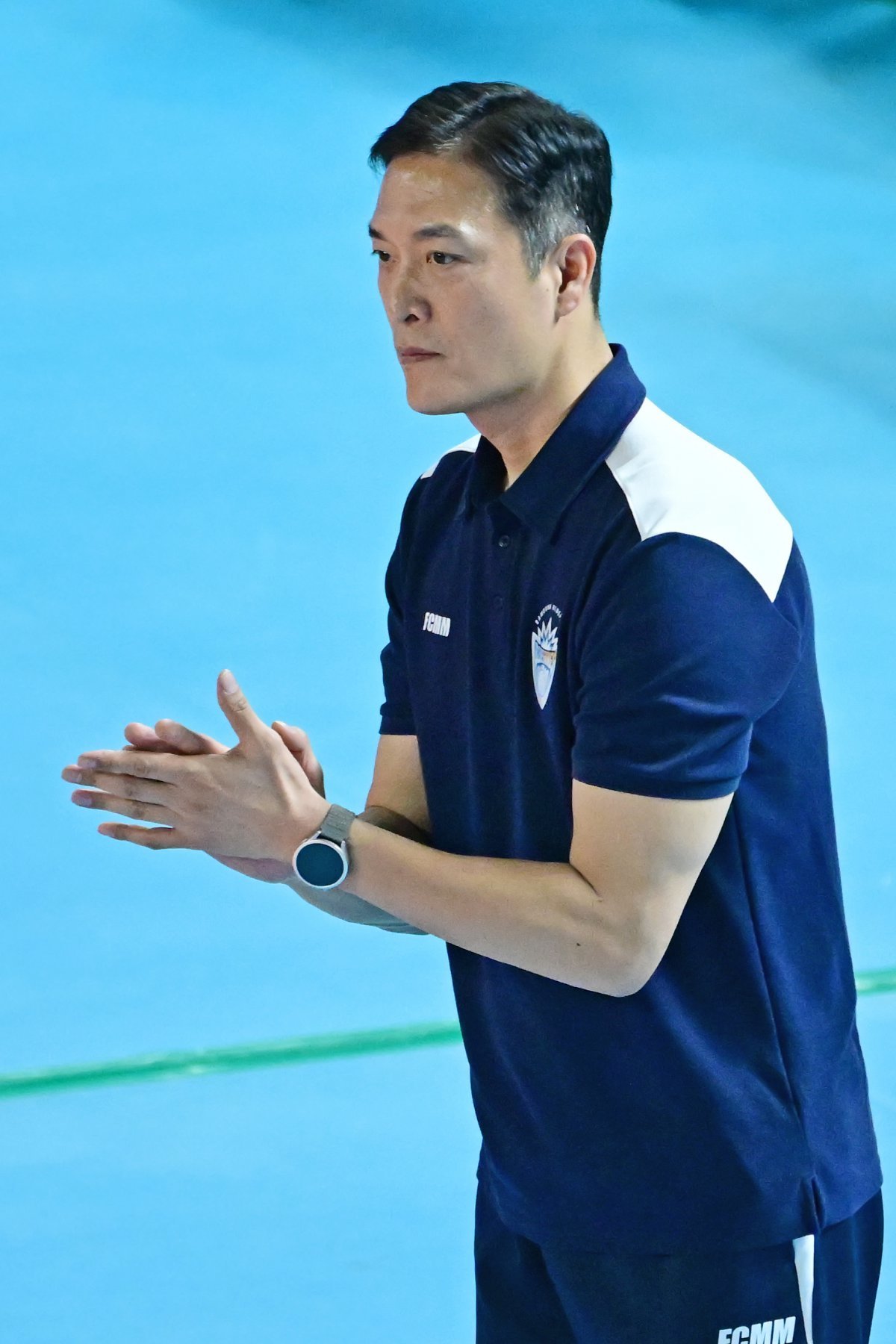 삼성화재는 7시즌 연속 봄배구 진출에 실패했다. 김상우 감독은 “피나는 노력으로 기량을 끌어올리는 게 중요하다”며 쇄신을 다짐했다. 사진제공｜KOVO