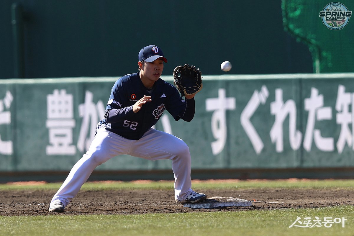 두산 박준순. 사진제공|두산 베어스