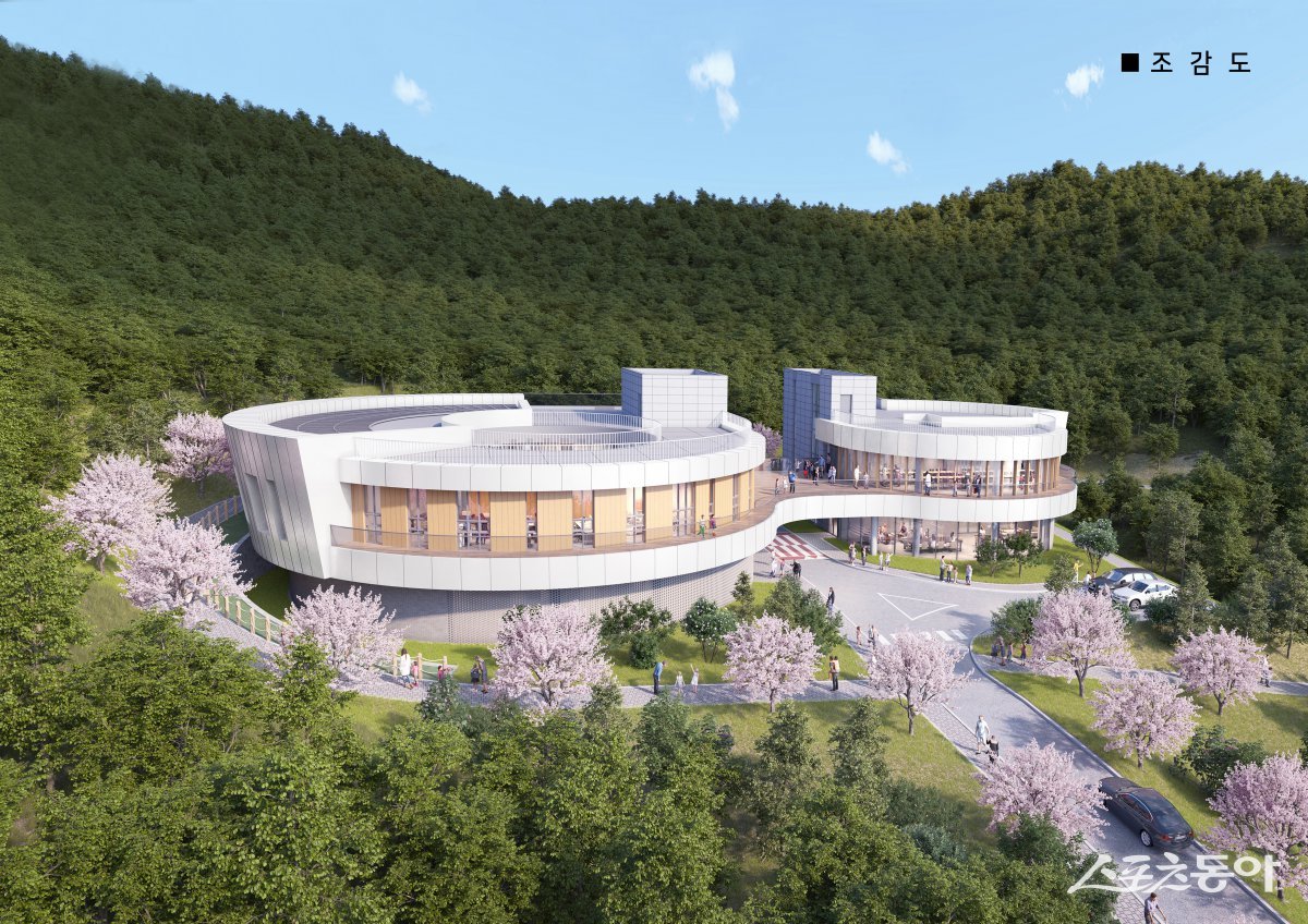 유아숲놀이체험원 조감도. 사진제공=전남도교육청