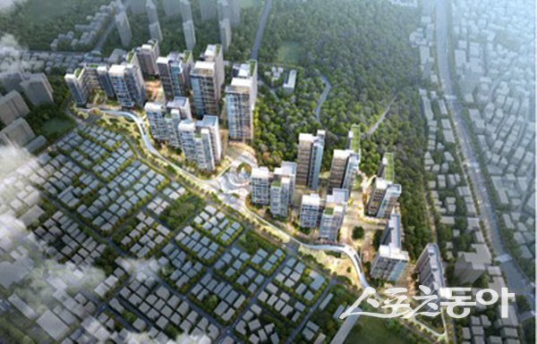 서울 서초구 방배동 15구역 재건축 사업 조감도. 사진제공ㅣ포스코이앤씨