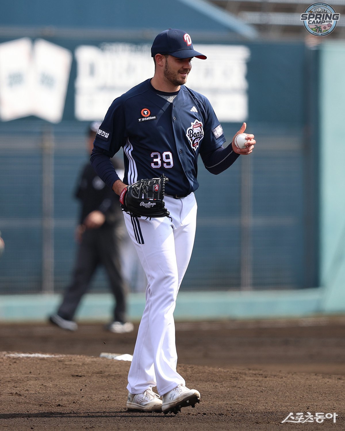 두산 베어스 잭 로그. 사진제공|두산 베어스