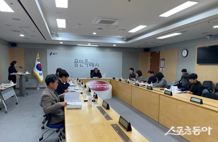 지난달 28일, 용인특례시는 2025년 지방재정 신속집행 추진보고회를 열었다. 사진제공|용인시청