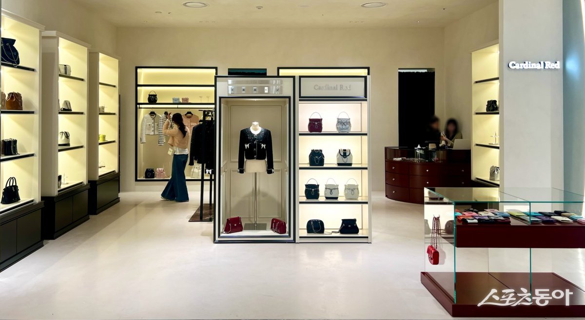 카디널레드 매장 전경. (사진제공=신세계 센텀시티)