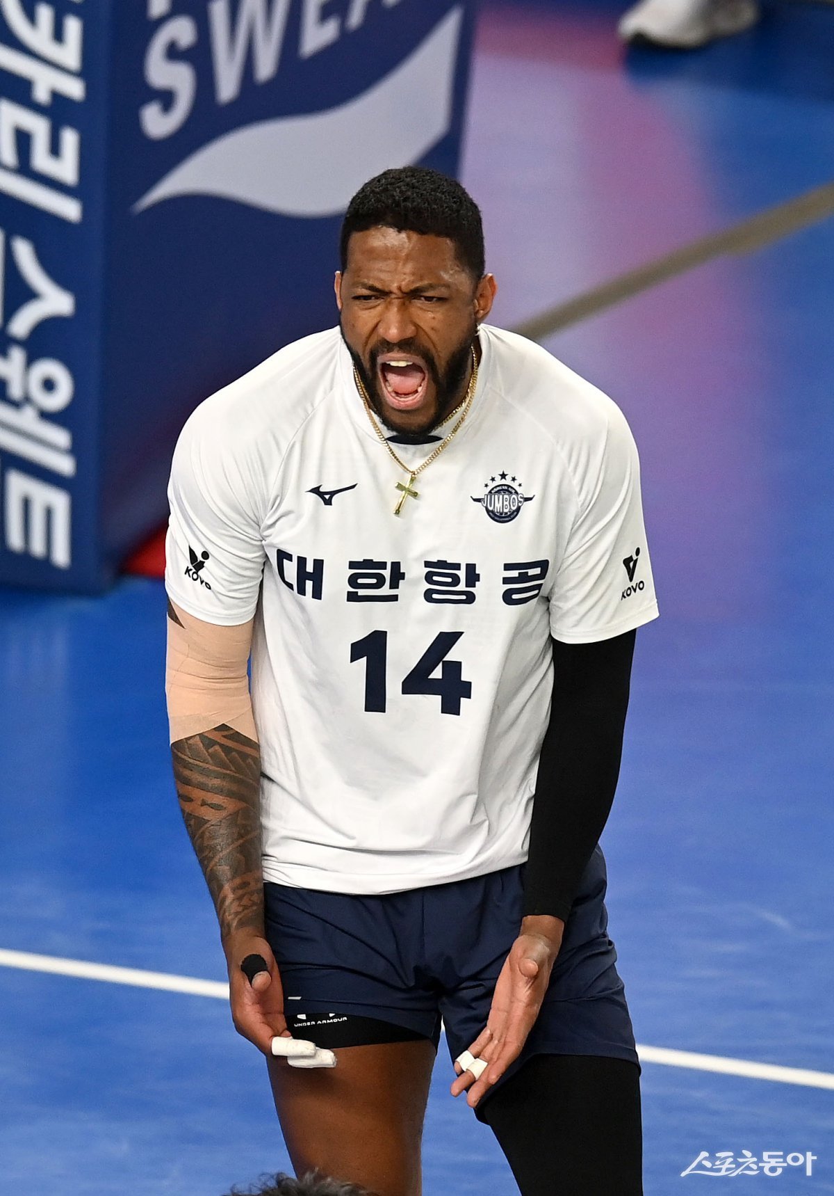 정규리그 우승을 놓친 대한항공이 챔피언 결정전 5연패에 성공하려면 무릎이 좋지 않은 외국인 주포 요스바니가 건강한 몸으로 돌아와야 한다. 스포츠동아DB