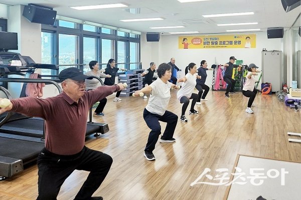 산남 지역 비만 탈출 프로그램 운영. 사진제공 l 청송군