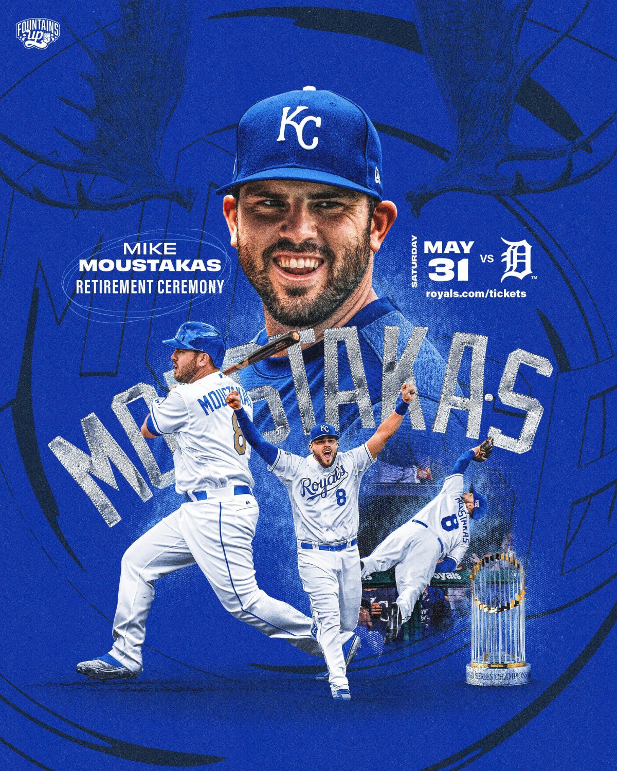 마이크 무스타카스. 사진=캔자스시티 로열스 SNS