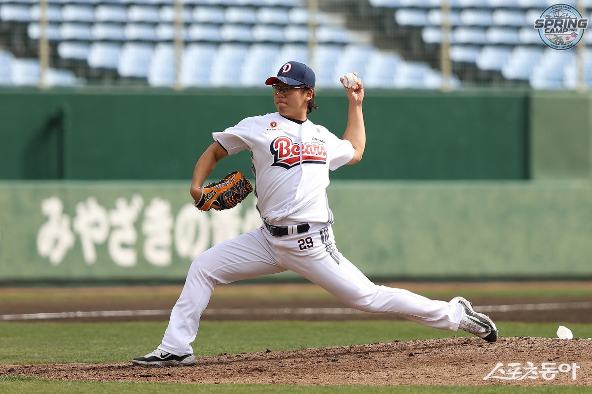 이병헌. 사진제공ㅣ두산 베어스