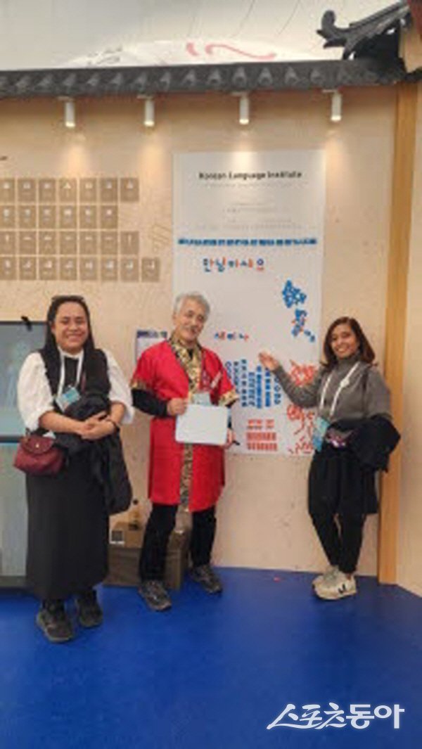 자원봉사자 이선민 씨. 사진제공 ㅣ 경북도