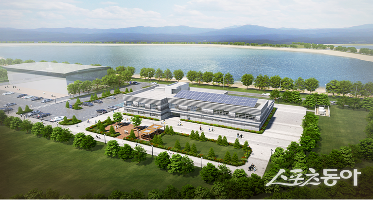 백령 복합커뮤니티센터 조감도. 사진제공|인천시청