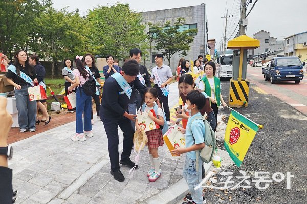 청송군 2025년 재난 안전 및 교통정책 분야 4대 핵심 전략 수립, 교통안전 캠페인. 사진제공 l 청송군