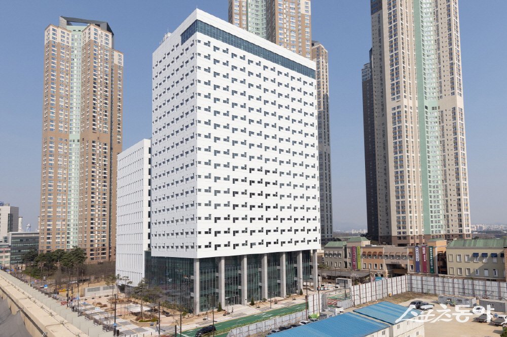 백석 업무빌딩. 사진제공ㅣ고양시