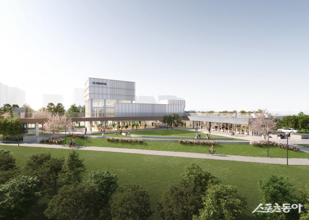 뮤직센터 조감도. 사진제공ㅣ성남시