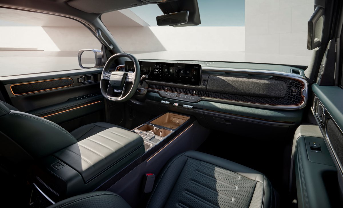 ‘더 기아 타스만’ 운전석 인테리어. 사진제공 |기아