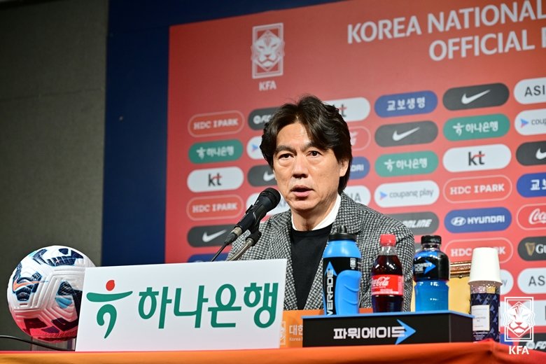 홍명보 한국 축구대표팀 감독. 사진=대한축구협