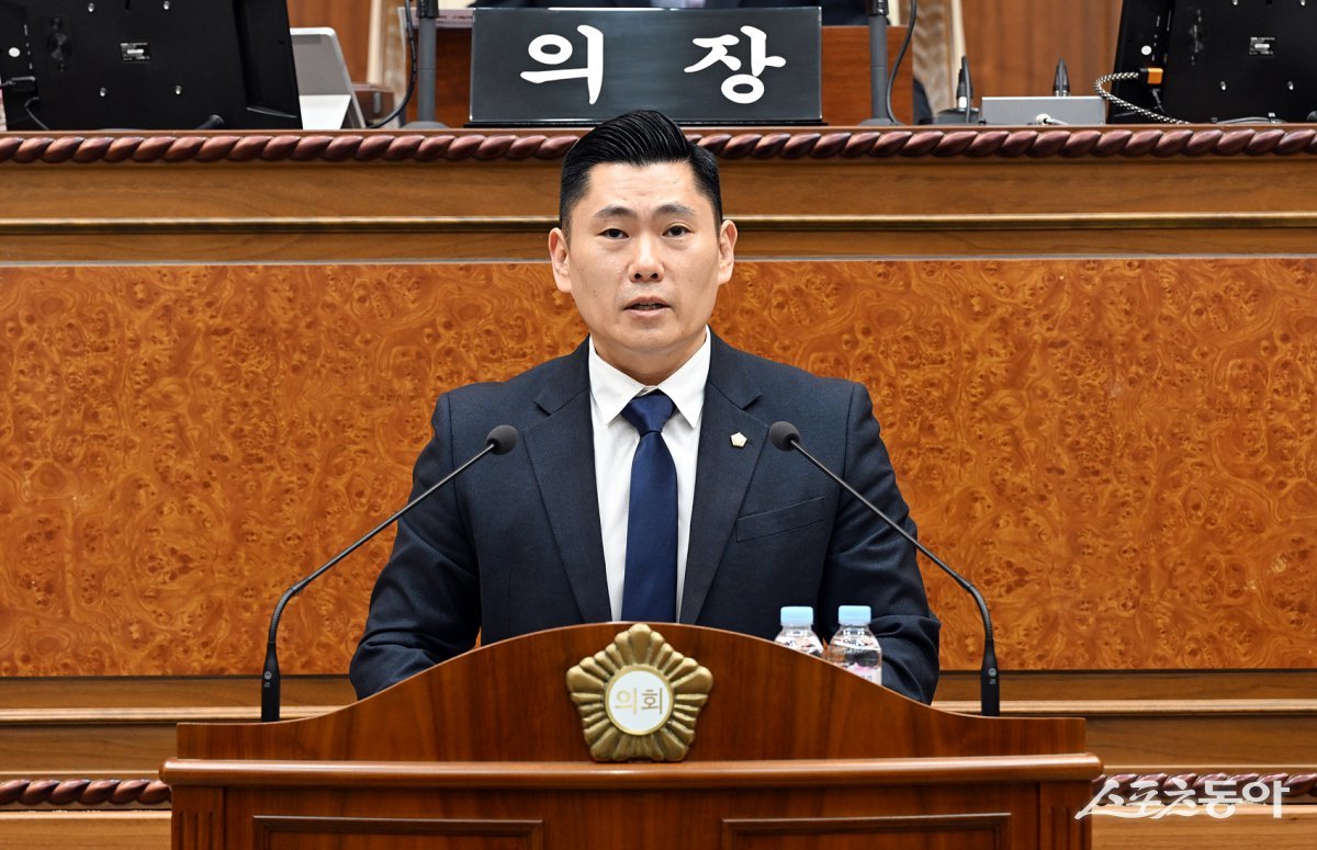 김지호 의원. 사진제공ㅣ의정부시