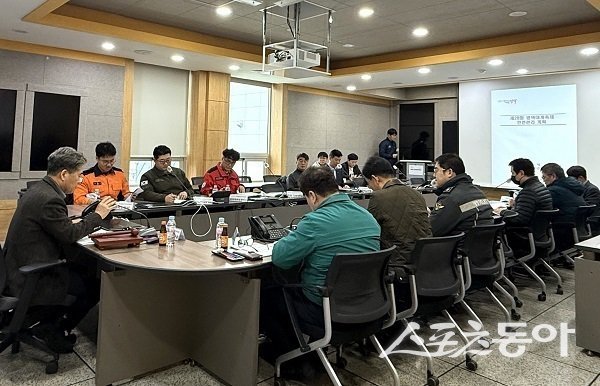 영덕대게축제 대비 안전관리 실무위원회 개최. 사진제공 l 영덕군