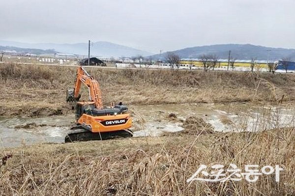 청송군, 여름철 재해 대비 하천 정비사업 추진. 사진제공 l 청송군