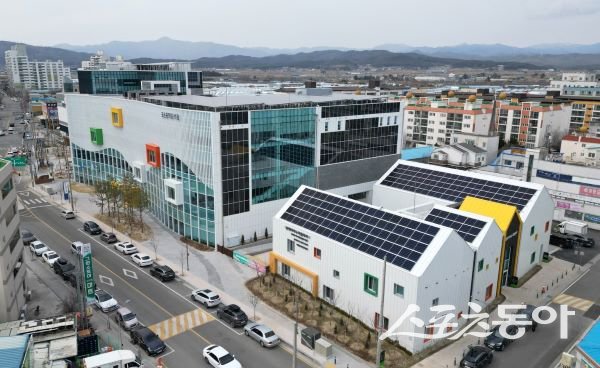 포은흥해도서관 전경. 사진제공|포항시