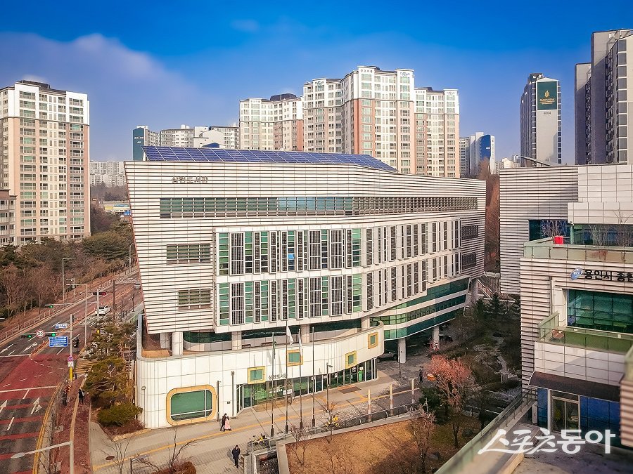 수지구 상현도서관. 사진제공|용인시청