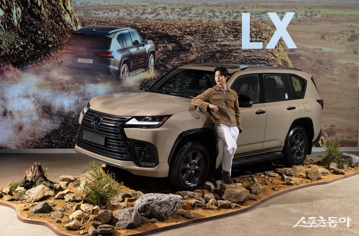 오프로드 특화 모델인 ‘디 올 뉴 LX 700h’  오버트레일. 사진제공 ｜한국토요타자동차