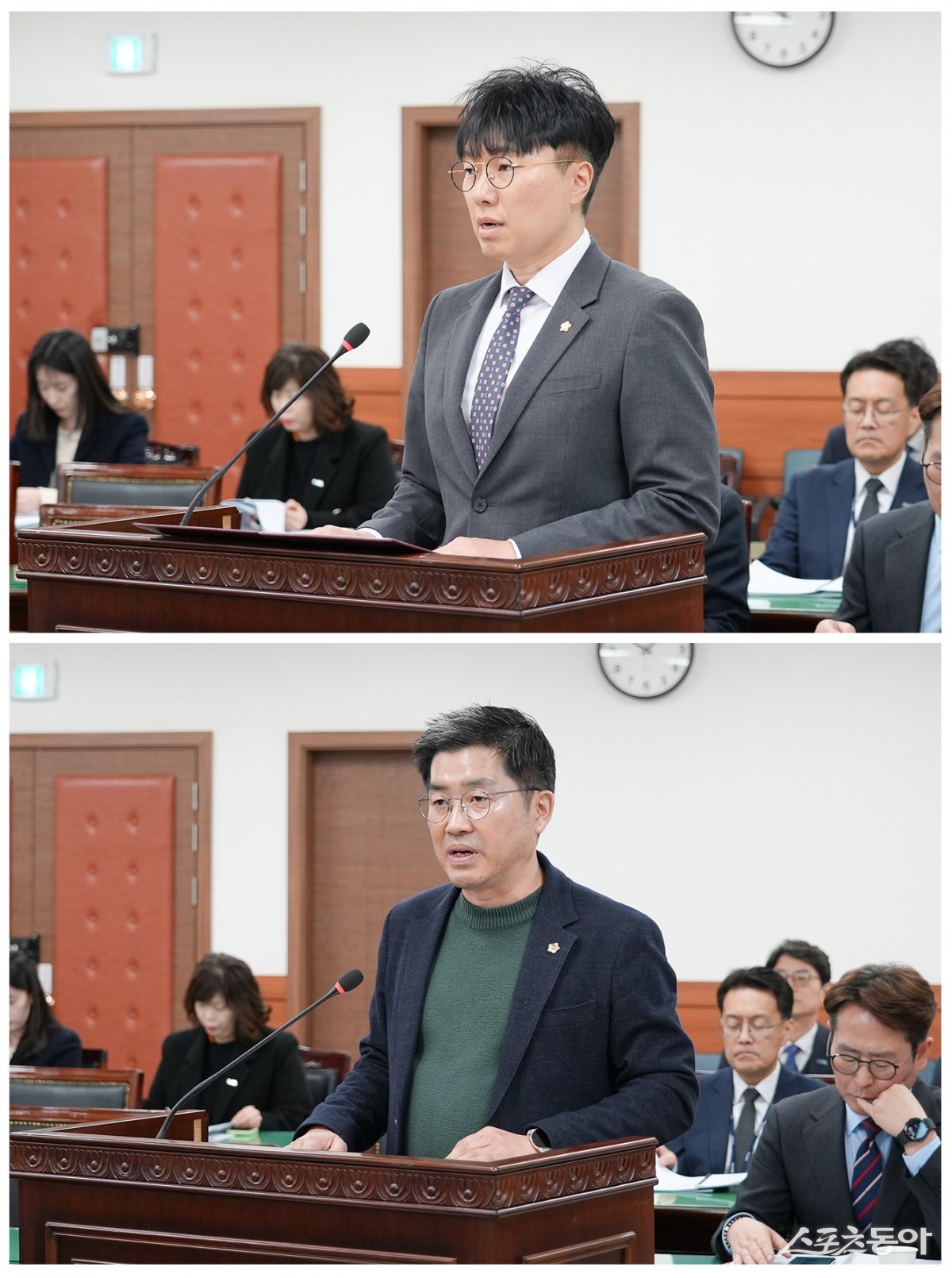 원주영 의원, 아래쪽, 김동훈 의원. 사진제공ㅣ남양주시의회