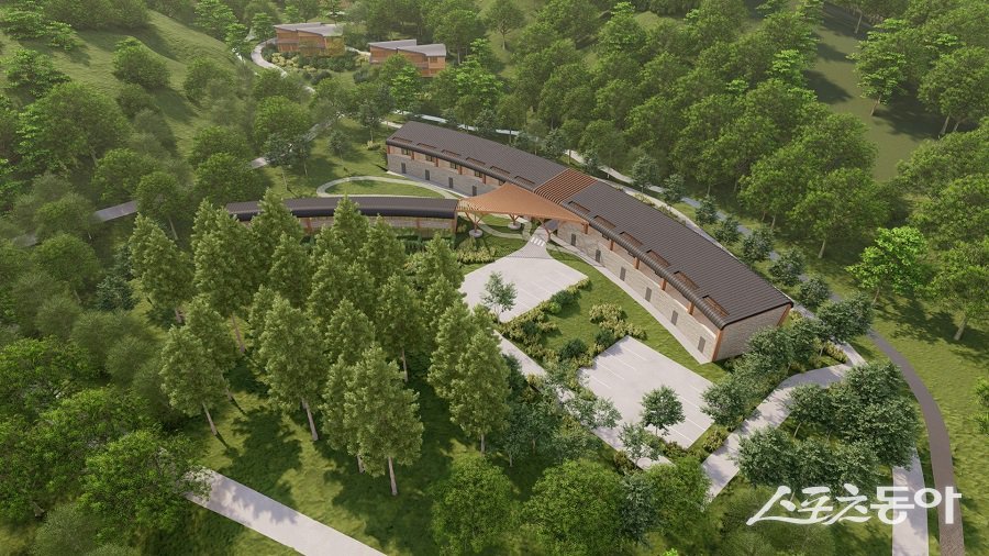 대전시가 보문산 권역을 대전의 대표 산림복지·휴양 거점으로 탈바꿈하는 대규모 프로젝트를 본격 추진한다(조감도). 사진제공|대전시청