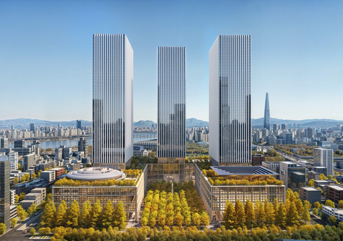 현대자동차그룹이 추진하는 글로벌 비즈니스 콤플렉스(GBC) 단지 내에 축구장 2배 크기의 시민 친화적 녹지공간이 들어선다. 이로써 GBC는 미래 모빌리티 산업을 주도하는 글로벌 혁신 거점인 동시에 시민 친화적 녹지 및 문화 공간이 조화롭게 배치된 대한민국의 대표 랜드마크로 개발될 계획이다. 사진제공 ｜현대차