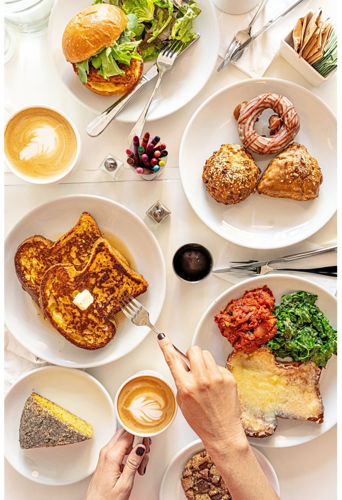 서울신라호텔 ‘더 파크뷰’에서 진행하는 뉴욕 브런치 레스토랑 ‘리틀 에그’의 브런치와 디저트 프로모션    사진제공｜신라호텔