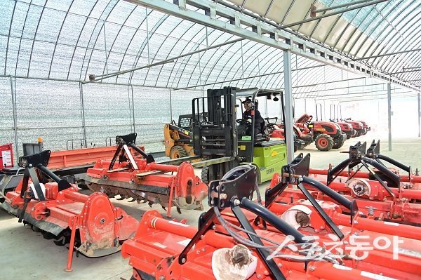 청송군, 농기계 긴급 지원. 사진제공 l 청송군