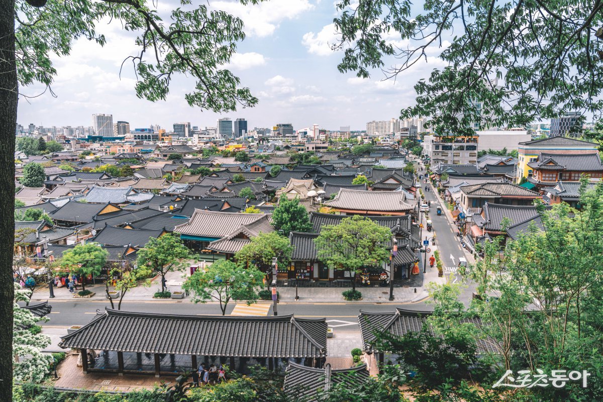 전주 한옥마을. 사진제공=전주시