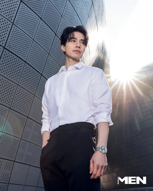 티쏘 ‘PRC 100 SOLAR’을 착용한 이동욱. 사진제공 l 티쏘(TISSOT)