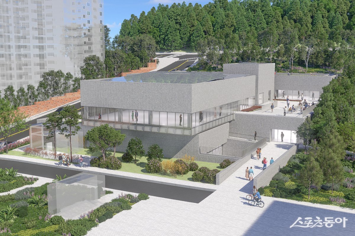 박물관 조감도. 사진제공ㅣ성남시