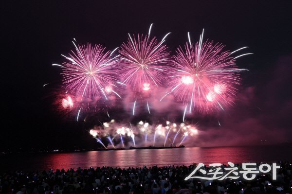 지난해 포항불빛축제 전경. 사진제공｜포항시