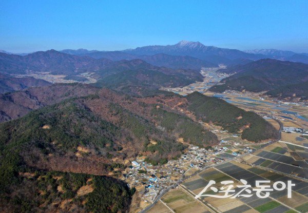 고령 본관리 고분군 전경. 사진제공｜고령군
