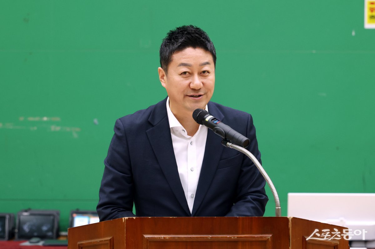 김진경 의장 축사 모습. 사진제공｜경기도의회