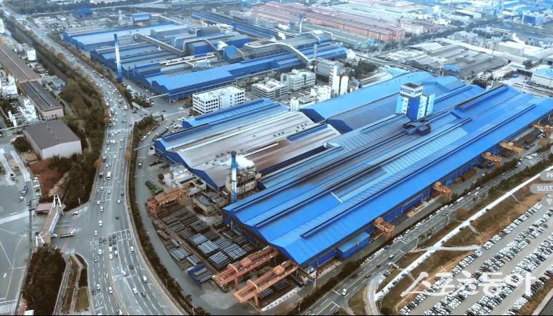 현대제철 포항공장 전경. 사진제공ㅣ현대제철 포항공장