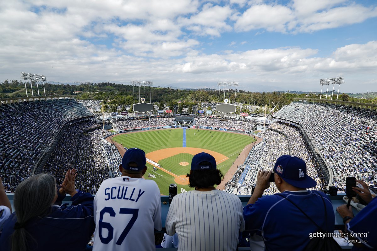 LA  다저스의 다저 스타디움. 사진=게티이미지코리아