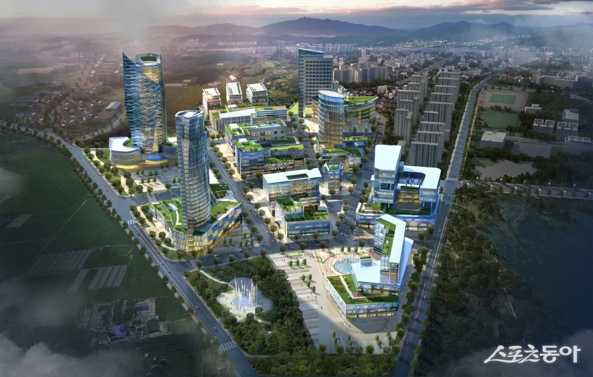 수원시는 경기도가 주관한 ‘경기경제자유구역 추가 지정 후보지 공모’에 최종 선정되는 쾌거를 달성했다(후보지 전경). 사진제공｜수원시