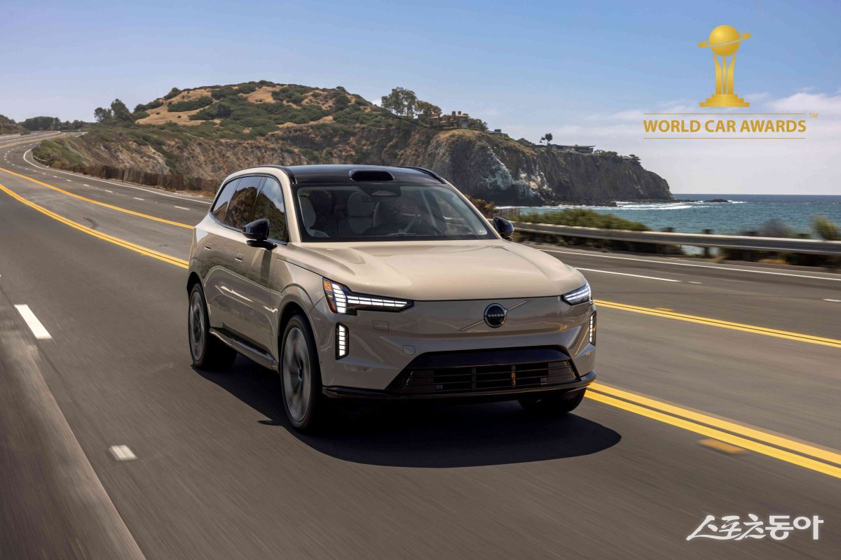 볼보자동차의 차세대 플래그십 전기 SUV ‘EX90’. 사진제공 |볼보자동차코리아