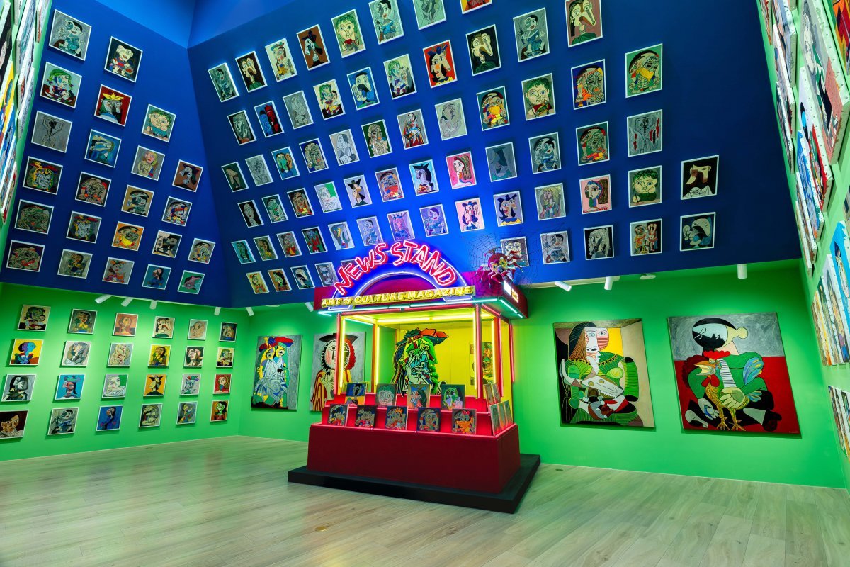 타나아미가 팬데믹 당시 몰두했던 피카소 시리즈. 사진제공ㅣ대림미술관