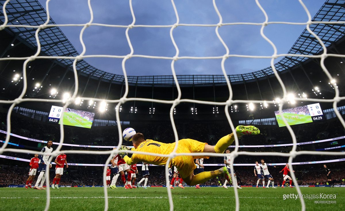 토트넘 홋스퍼의 실점. 사진=게티이미지코리아